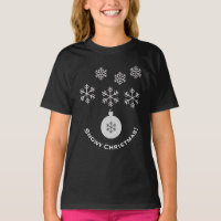 Kerst Sneeuwvlok T-shirt