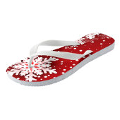 Kerst Sneeuwvlokken Teenslippers