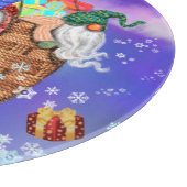 Kerst Snijplank Gnomen Gifts (Hoek)