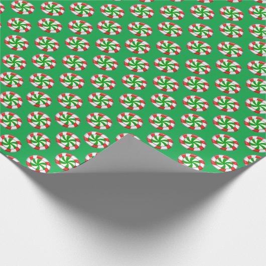 kerst-Snoep Cadeaupapier (Hoek)