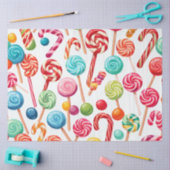 kerst snoep delight tissue tissuepapier (Craft)