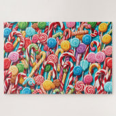 Kerst snoep Galore puzzel Legpuzzel (Horizontaal)