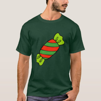 Kerst Snoep grappig T-shirt