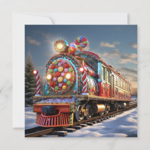 Kerst snoep kaart