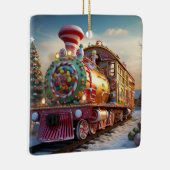 Kerst snoep keramisch ornament (Rechts)