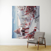 Kerst Snoep land Vakantie Foto Achtergrond Wandkleed (In situ)