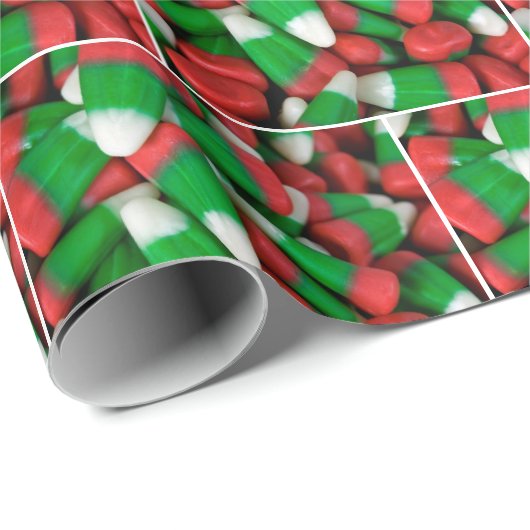 Kerst snoep mais cadeaupapier (Rol Hoek)