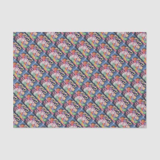 Kerst Snoep tissuepapier (Voorkant)