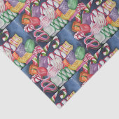 Kerst Snoep tissuepapier (Detail)