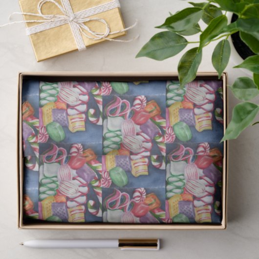 Kerst Snoep tissuepapier (Geschenk)