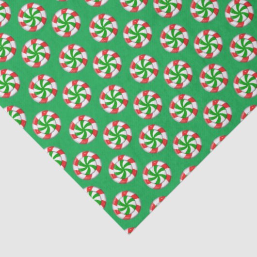 kerst-Snoep Tissuepapier (Detail)