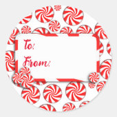 Kerst Snoep w / Label (Voorkant)