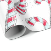 Kerst snoepriet cadeaupapier (Rol Hoek)