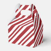 Kerst snoepriet strepen bedankdoosjes (Achterkant)