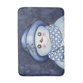 Kerst Snowman Badmat Badkamer Tapijt Decoratie (Voorkant Verticaal)