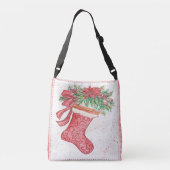 Kerst Sok Crossbody Tas (Achterkant)
