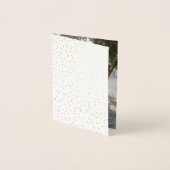 Kerst sokken als een gezin van vier folie kaarten (Voorkant)