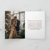 Kerst Songblad voor Grote Piano uit het Verleden Feestdagen Kaart (Binnen)