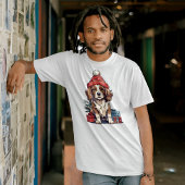 Kerst Spaniel Cavalier Hond T-shirt