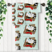 Kerst Speelgoed Box Cat Bad Handdoek