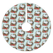 Kerst Speelgoed Box Cat Kerstboom Rok (Voorkant)