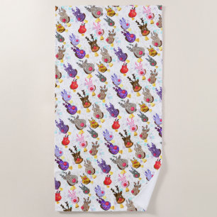 Kerst Speelgoed Herten met Bells Beach Handdoek
