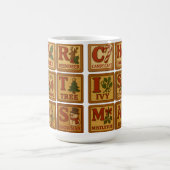 Kerst Speelgoed houten blokken Koffiemok (Center)