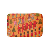 Kerst Speelgoed Kinderen Spelen Badmat (Voorkant)