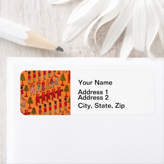 Kerst Speelgoed  Kinderen Spelen Etiket (Insitu)