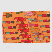 Kerst Speelgoed  Kinderen Spelen Golfhanddoek (Horizontaal)