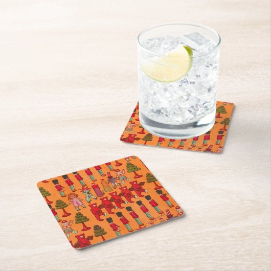 Kerst Speelgoed Kinderen Spelen Kartonnen Onderzetters (Insitu)