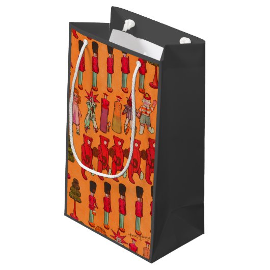 Kerst Speelgoed  Kinderen Spelen Klein Cadeauzakje (Achterkant Gekanteld)