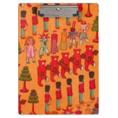 Kerst Speelgoed  Kinderen Spelen Klembord (Voorkant)