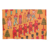 Kerst Speelgoed  Kinderen Spelen Kussensloop (Voorkant)