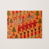 Kerst Speelgoed  Kinderen Spelen Legpuzzel (Horizontaal)