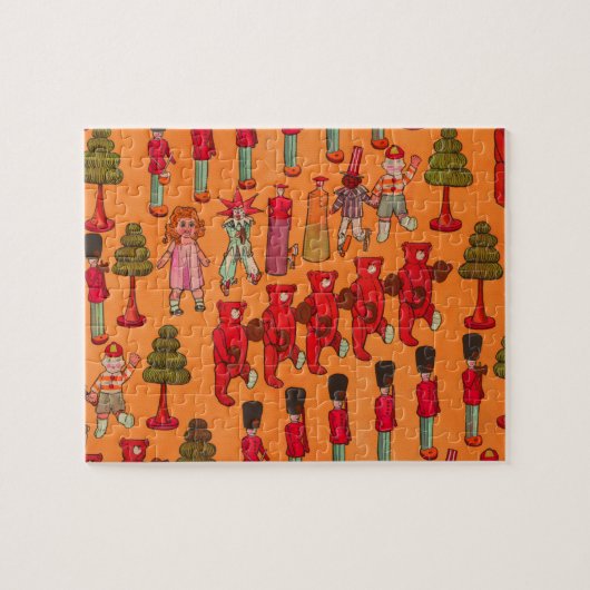 Kerst Speelgoed  Kinderen Spelen Legpuzzel (Horizontaal)