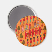 Kerst Speelgoed Kinderen Spelen Magneet (Voorkant / Achterkant)