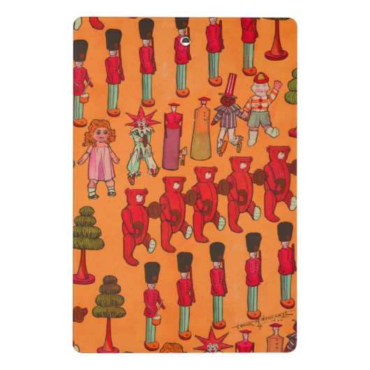 Kerst Speelgoed  Kinderen Spelen Mini Klembord (Achterkant)