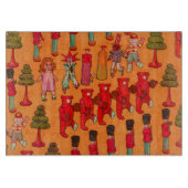 Kerst Speelgoed  Kinderen Spelen Snijplank (Voorkant)