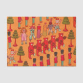 Kerst Speelgoed Kinderen Spelen Tissuepapier (Voorkant)