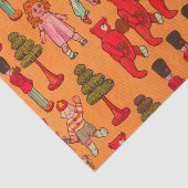 Kerst Speelgoed Kinderen Spelen Tissuepapier (Detail)