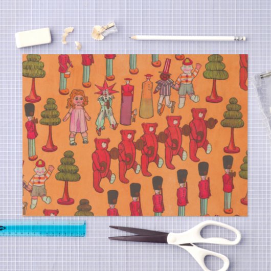 Kerst Speelgoed Kinderen Spelen Tissuepapier (Craft)