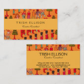 Kerst Speelgoed  Kinderen Spelen Visitekaartje (Voorkant / Achterkant)