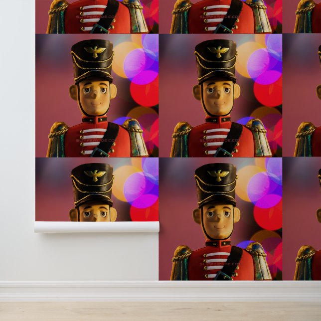 Kerst speelgoed soldaat beeldje SlipperyJoe gay pr Behang (Applicatie)