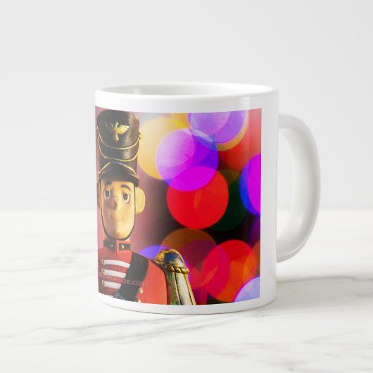 Kerst speelgoed soldaat beeldje SlipperyJoe gay pr Grote Koffiekop (Voorkant rechts)