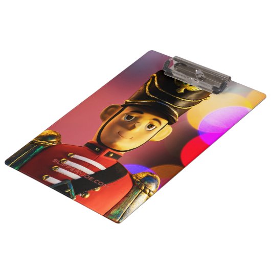 Kerst speelgoed soldaat beeldje SlipperyJoe gay pr Klembord (Gekanteld)