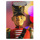 Kerst speelgoed soldaat beeldje SlipperyJoe gay pr Klembord (Voorkant)