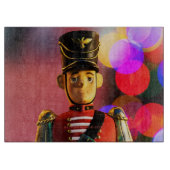 Kerst speelgoed soldaat beeldje SlipperyJoe gay pr Snijplank (Voorkant)