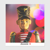 Kerst speelgoed soldaat beeldje SlipperyJoe gay pr Sticker (Vel)