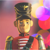 Kerst speelgoed soldaat beeldje SlipperyJoe gay pr Sticker (Voorkant)